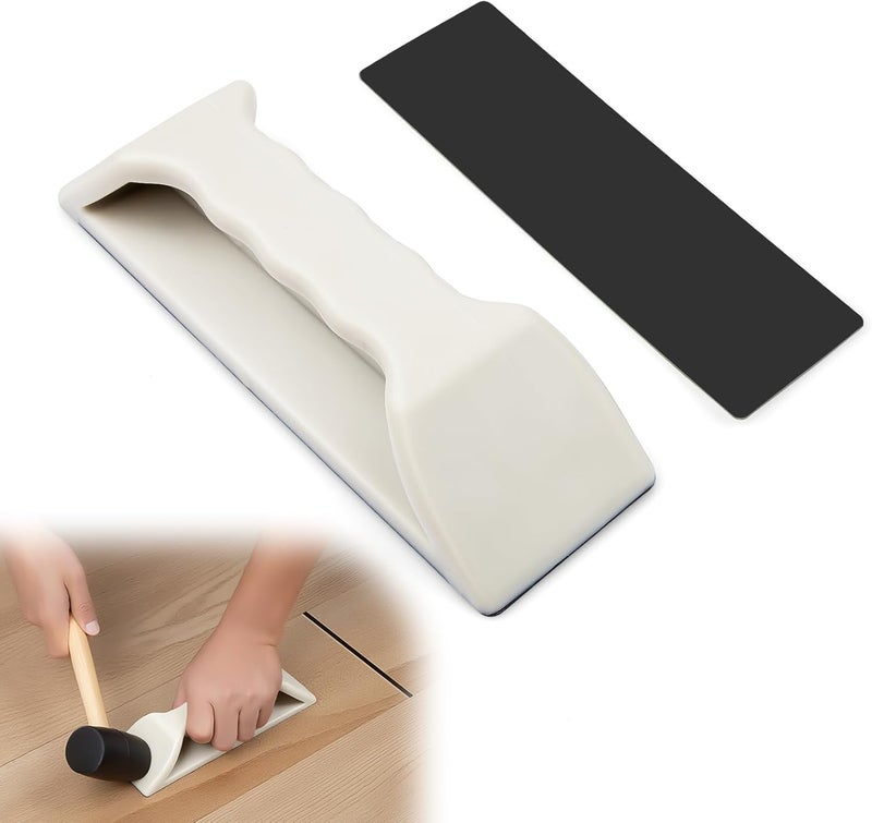 parknshop Floor Gap Fixer Tool – Heavy-Duty Plank Grabber & Washable Adhesive Pad for Laminate, Durable Nylon Design,Vinyl, and Hardwood Flooring Repair (Only Plank Grabber) - Image 1